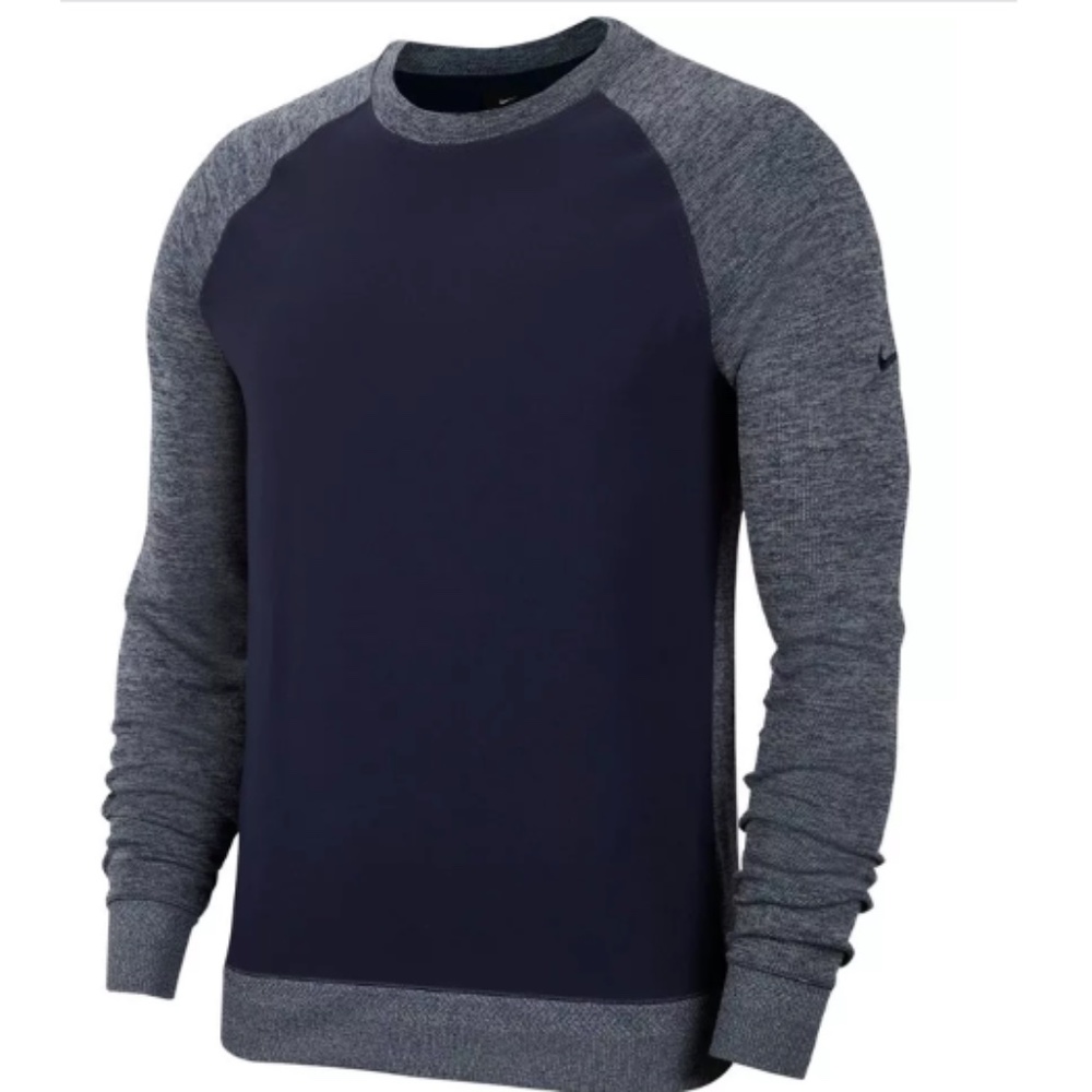 nike dri-fit player long sleeve golf crew Medium